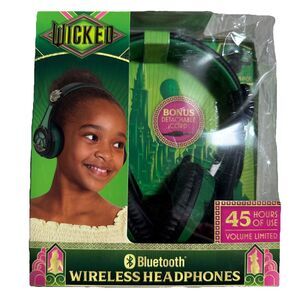 Wicked Elphaba Bluetooth Wireless Headphones.